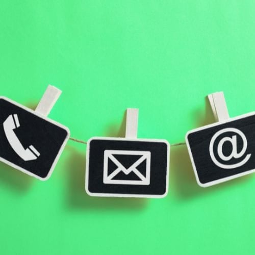 Contact opnemen met Hoofdpersoon